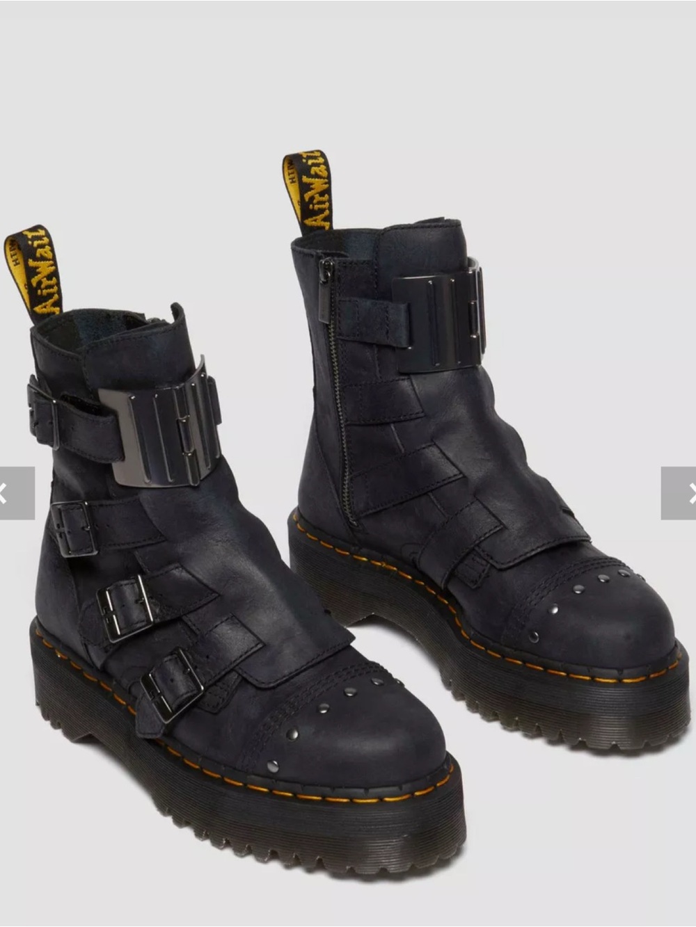 Dr.Martens Hinge Buckle Platform Boots
Size 6 - Picture 2 of 9